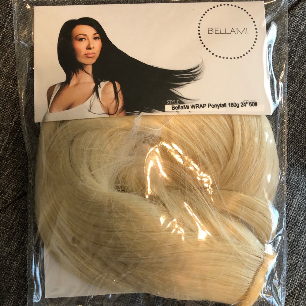 BELLAMI 24 Inch wrap ponytail 🎀